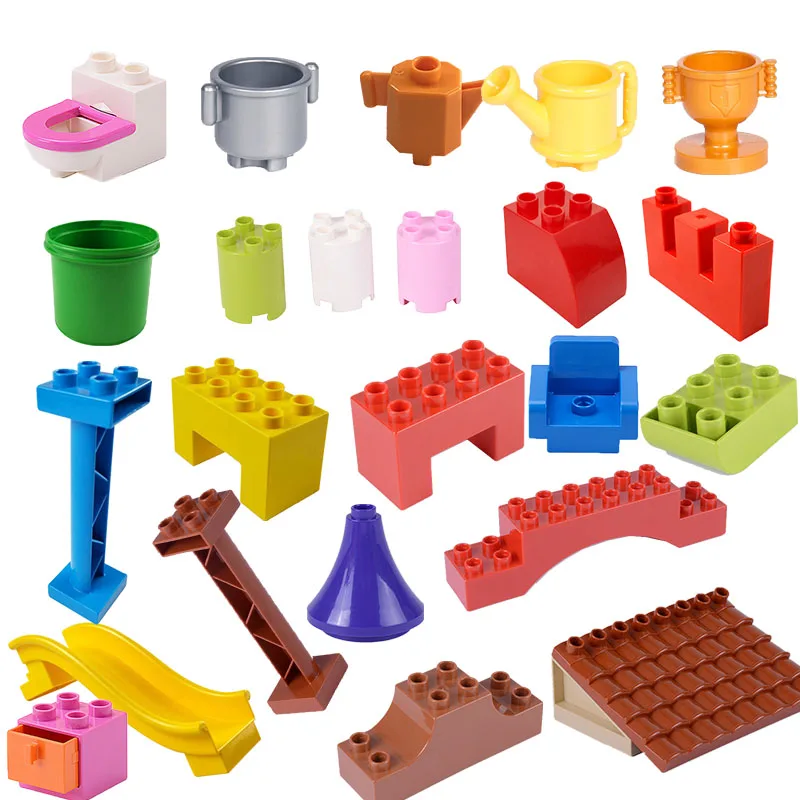 Большие замок-блоки для мебели обучающие игрушки туалетный скользящий трофей качели аксессуары блокирующих наборов игрушек.