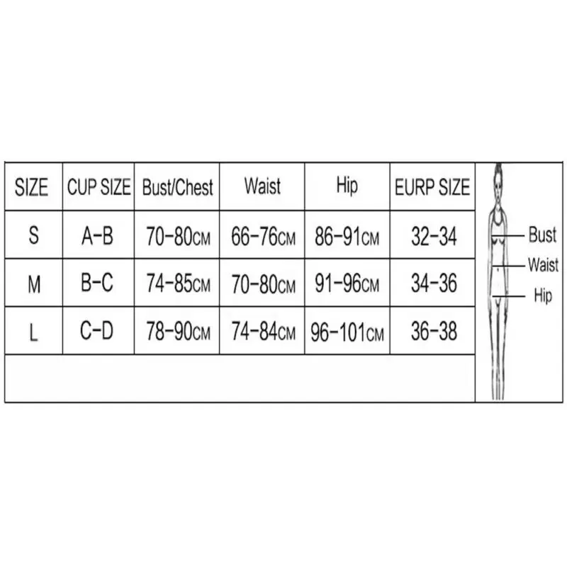 2 шт. Для женщин пуш-ап бикини набор на лифчике с эффектом бандажный купальник