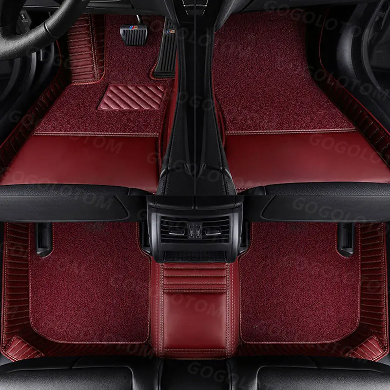 Автомобильные коврики на заказ роскошные кожаные Коврики Для Kia Optima K2/3/4/5/7 JF Borrego