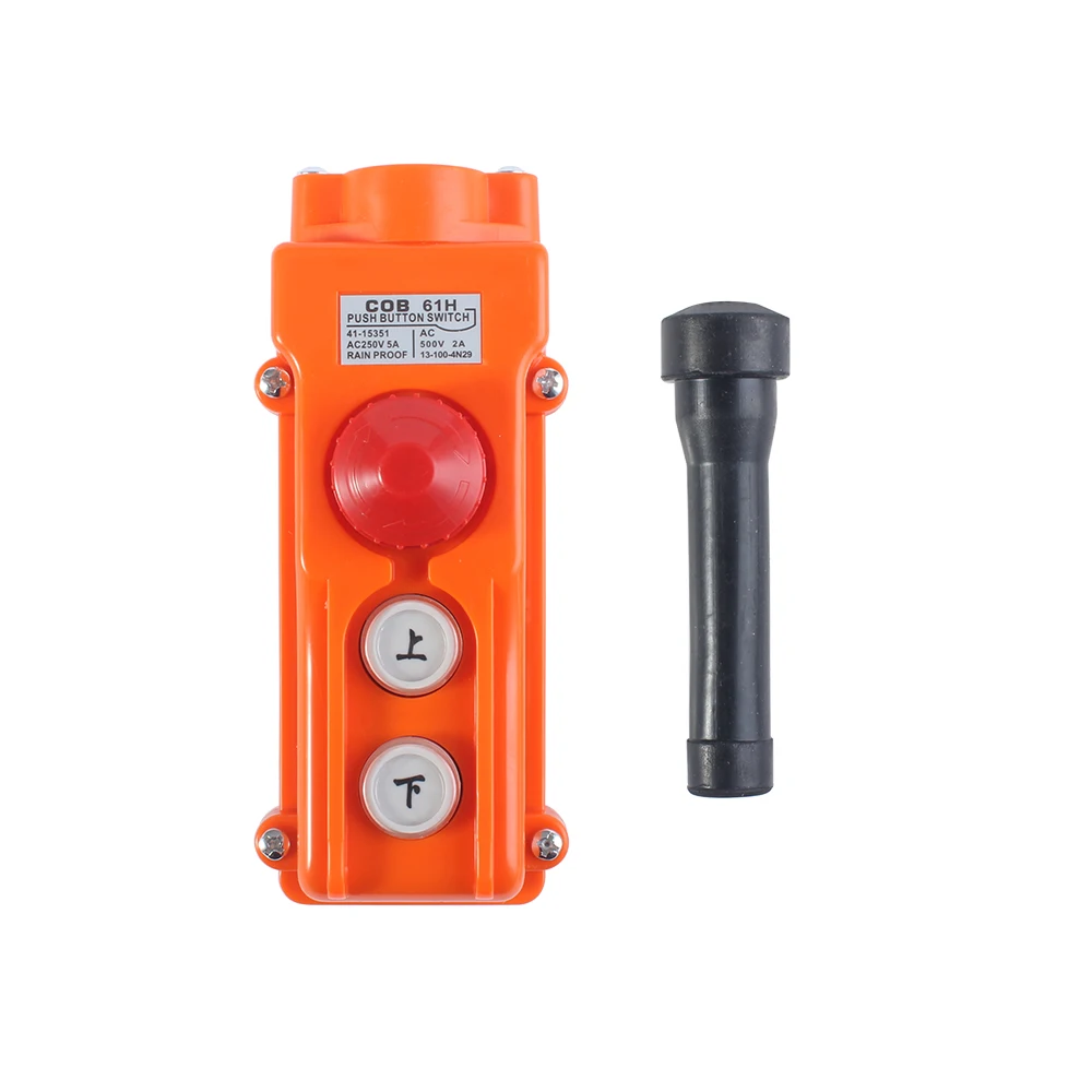 Cob непромокаемый вверх вниз кнопочный переключатель подъемный кран водостойкий