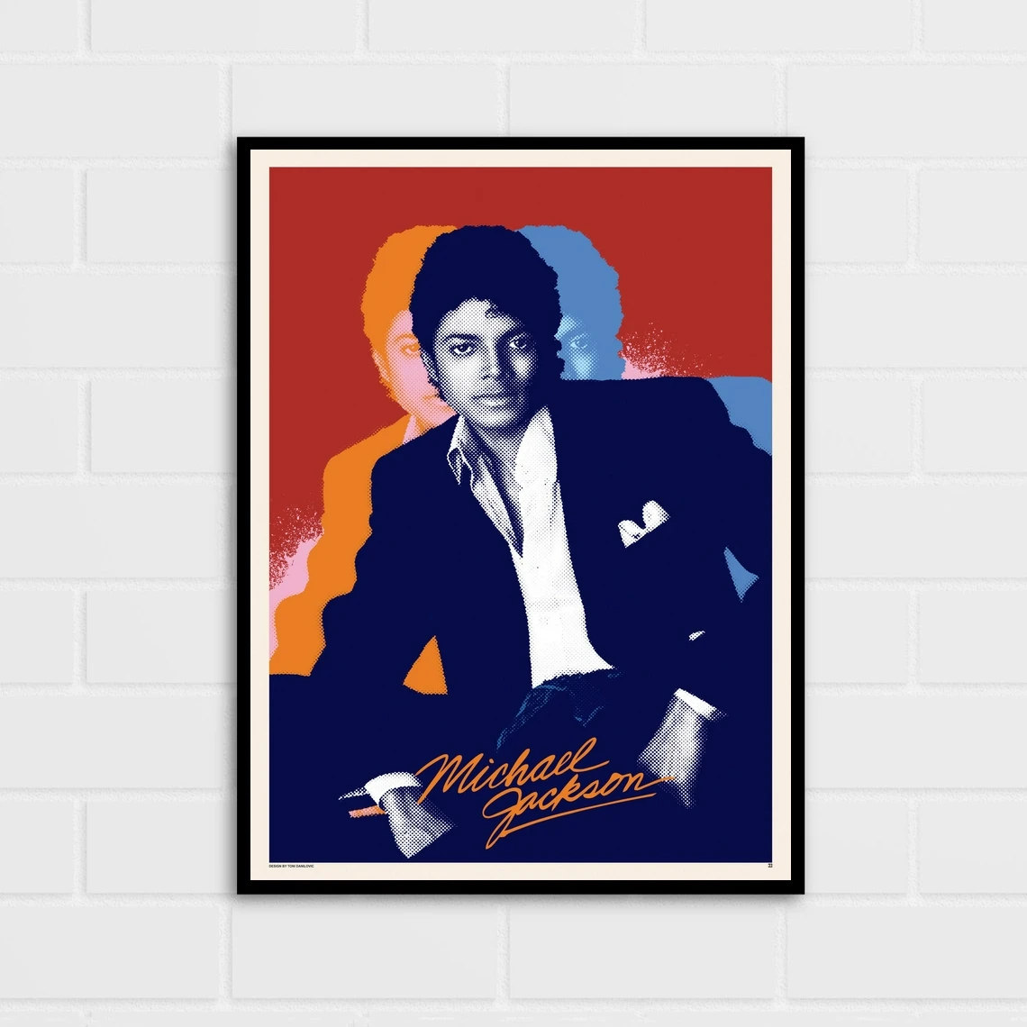 Постер Майкла Джексона короля поп поп-арт музыкальная печать портрет постер для