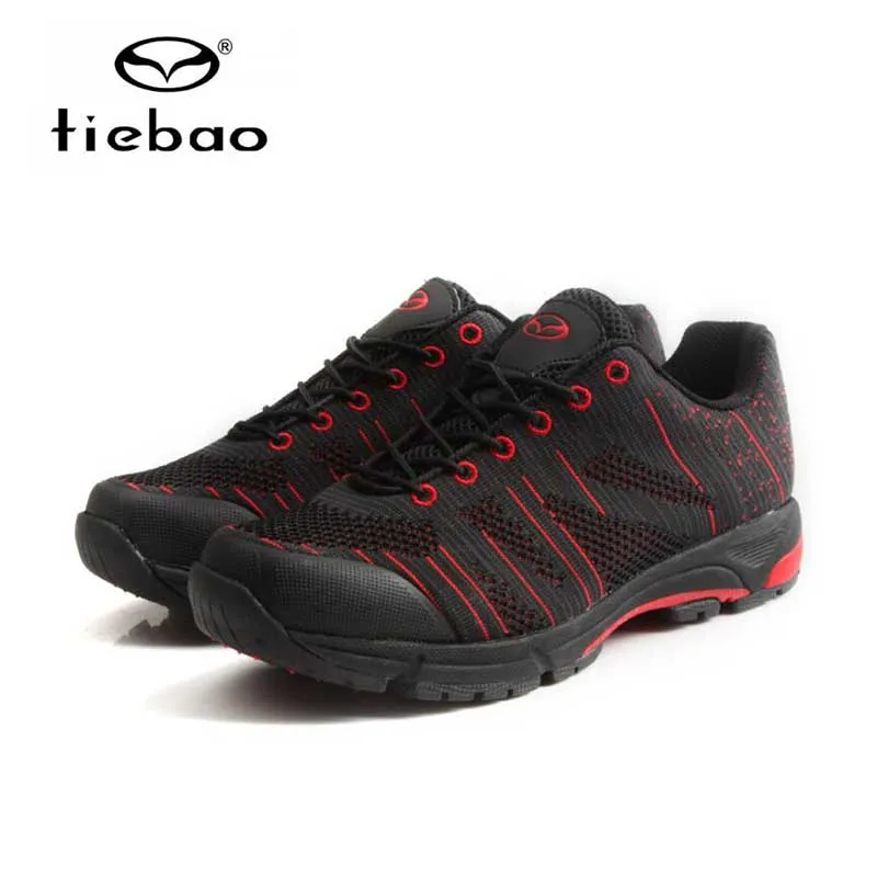 Tiebao Men Women Leisure Cycling Sneakers Sapatilha Ciclismo Mtb Self-locking Breathable Mountain Bike Shoes Riding Bicycle Shoe |