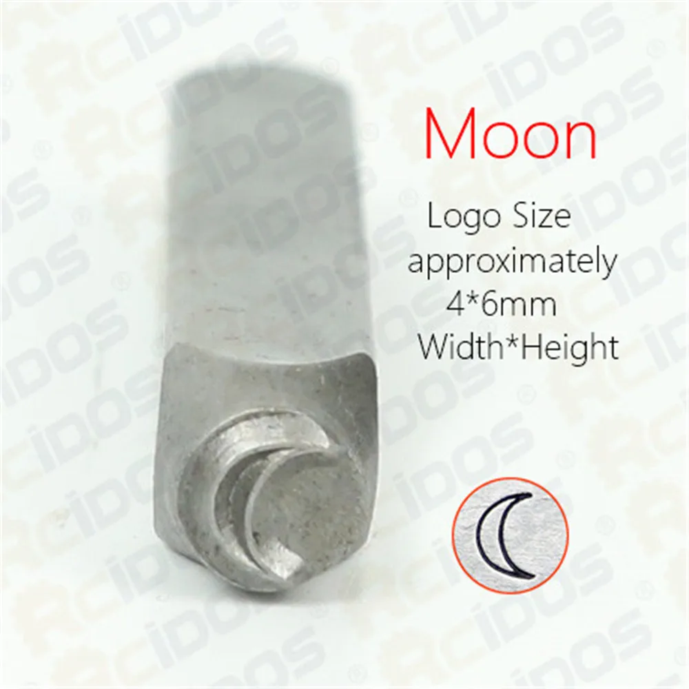 Moon/Diamond Design металлические ювелирные марки флэш звезда DIY браслет/ювелирные