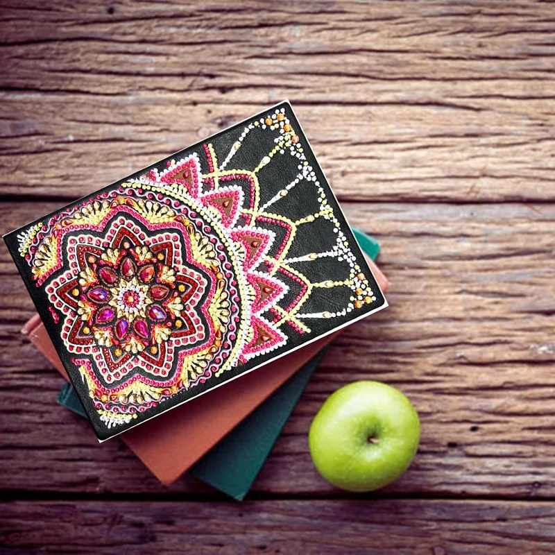 Блокнот А5 сделай сам креативный специальная форма алмазная живопись блокнот