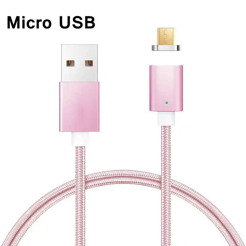 Светодиодный магнитный кабель Micro usb type C супер быстрая зарядка телефона Microusb type-C магнитное зарядное устройство usb c для iphone huawei xiaomi
