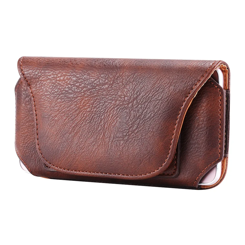 Поясной чехол для телефона iphone 11 Pro Max деловая поясная сумка зажим ремня откидная