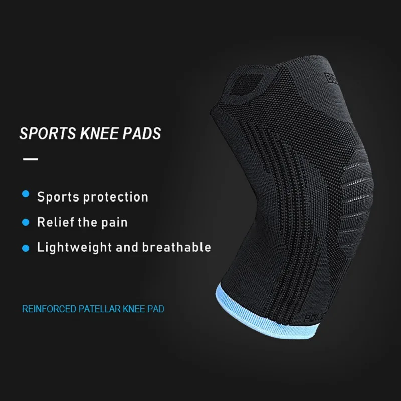 

1pcs Elbow &Knee Pads knitted thick sponge basketball crash Support Brace Pads Elbow Support