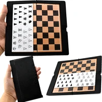 magnetic internationality chess set foldable professional family table board tabulero games russian children educational gift