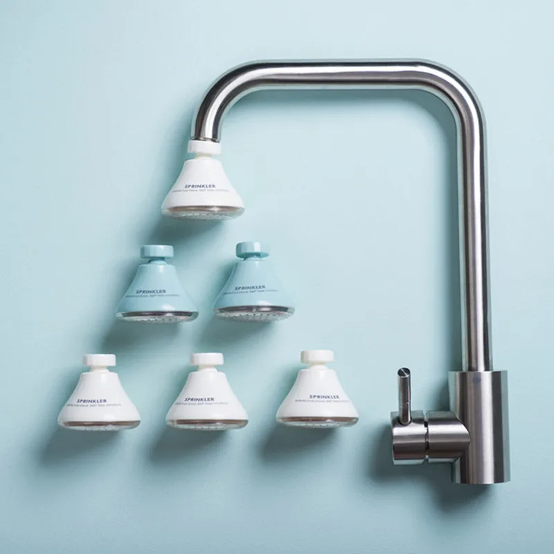 

Kitchen Faucet Splash Head Extension 360 Degree Rotatable Device Filter Household Tap Water Booster Water Purifier Water Saver