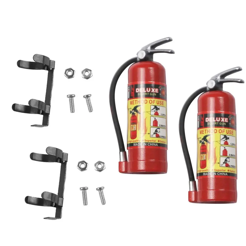 Комплект из 2 предметов мини-пожарная модель огнетушителя для радиоуправляемых