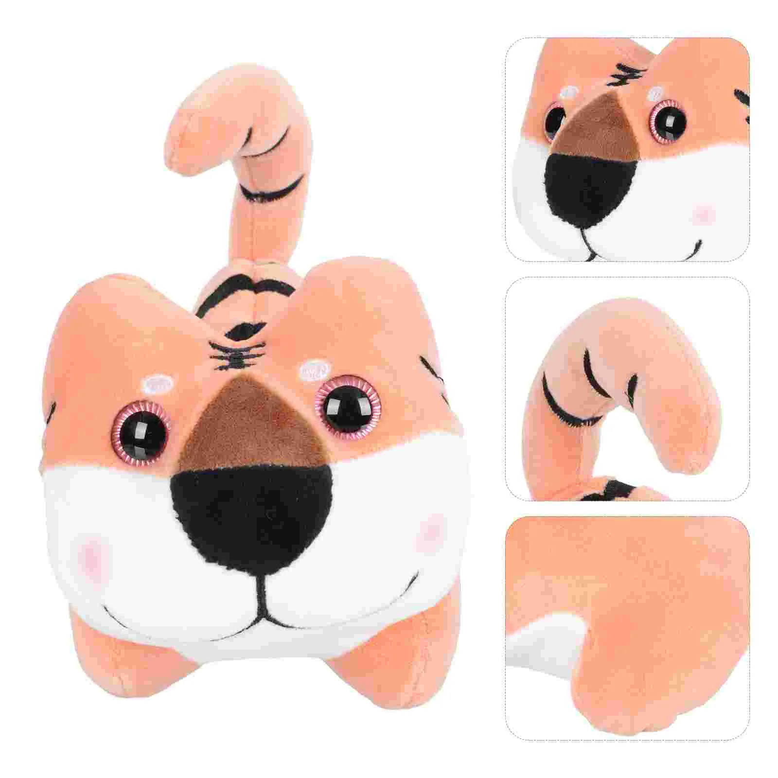 

1 шт., хлопковая кукла с принтом тигра