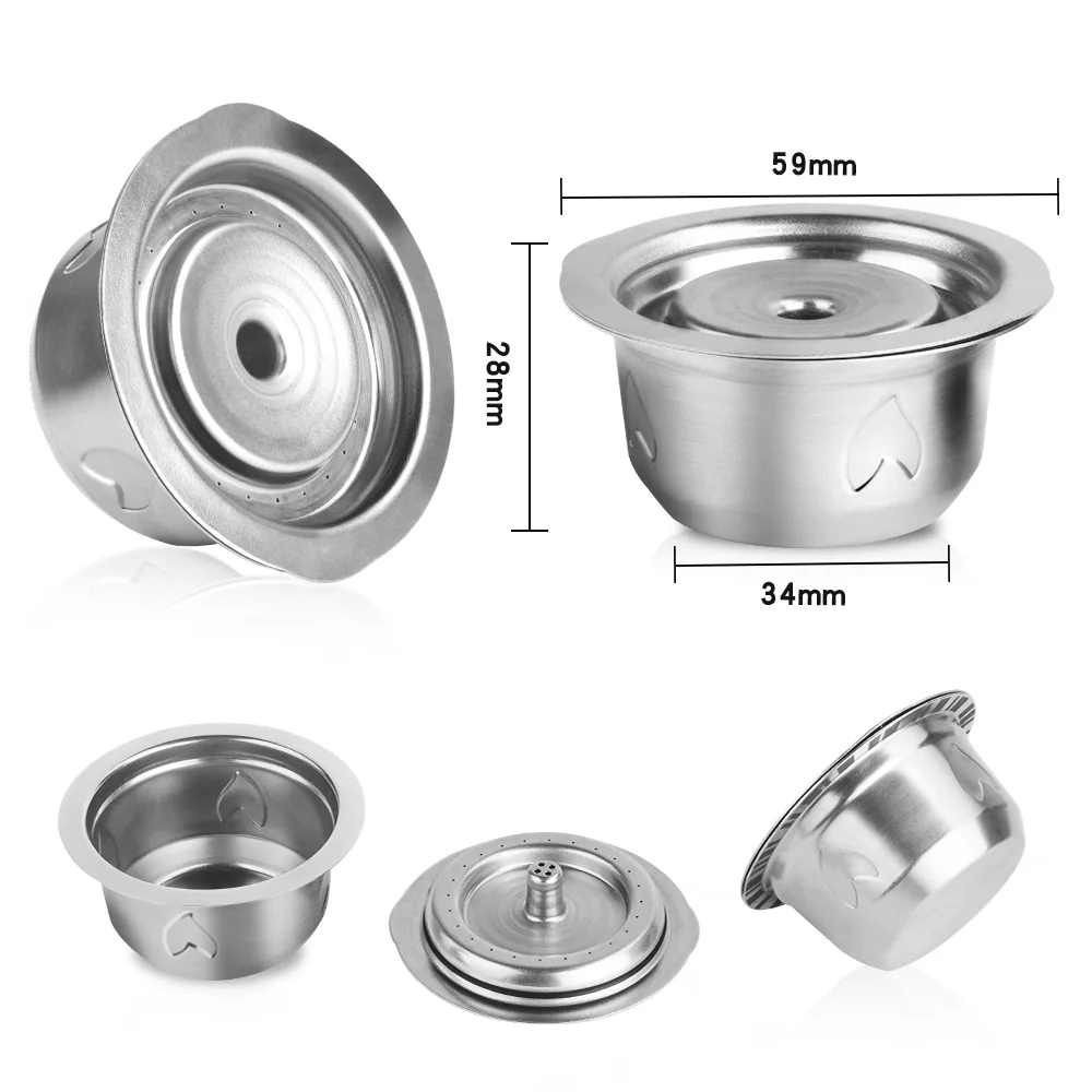 Большой одноразовый фильтр для кофе бумажный многоразовые капсулы из