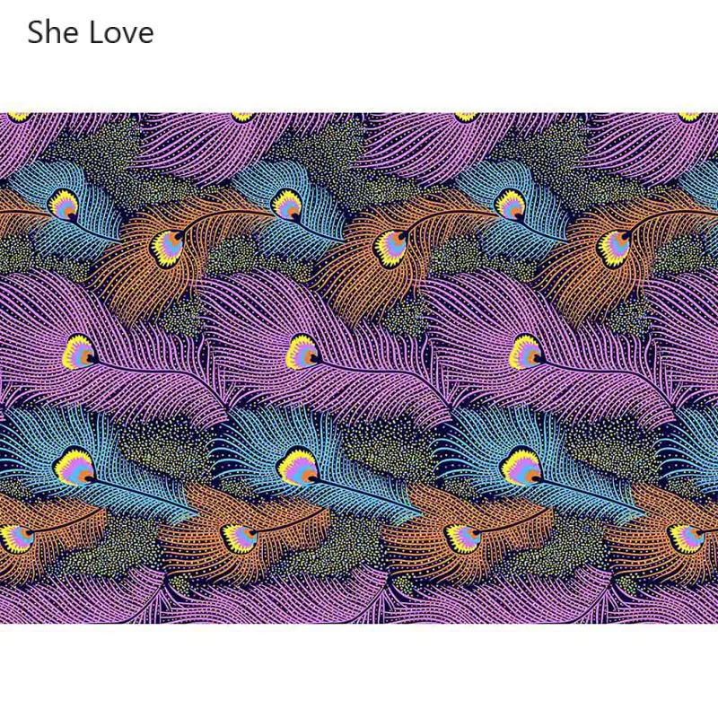 Chzimade 3 ярда/партия принт павлина настоящая восковая ткань высокое качество