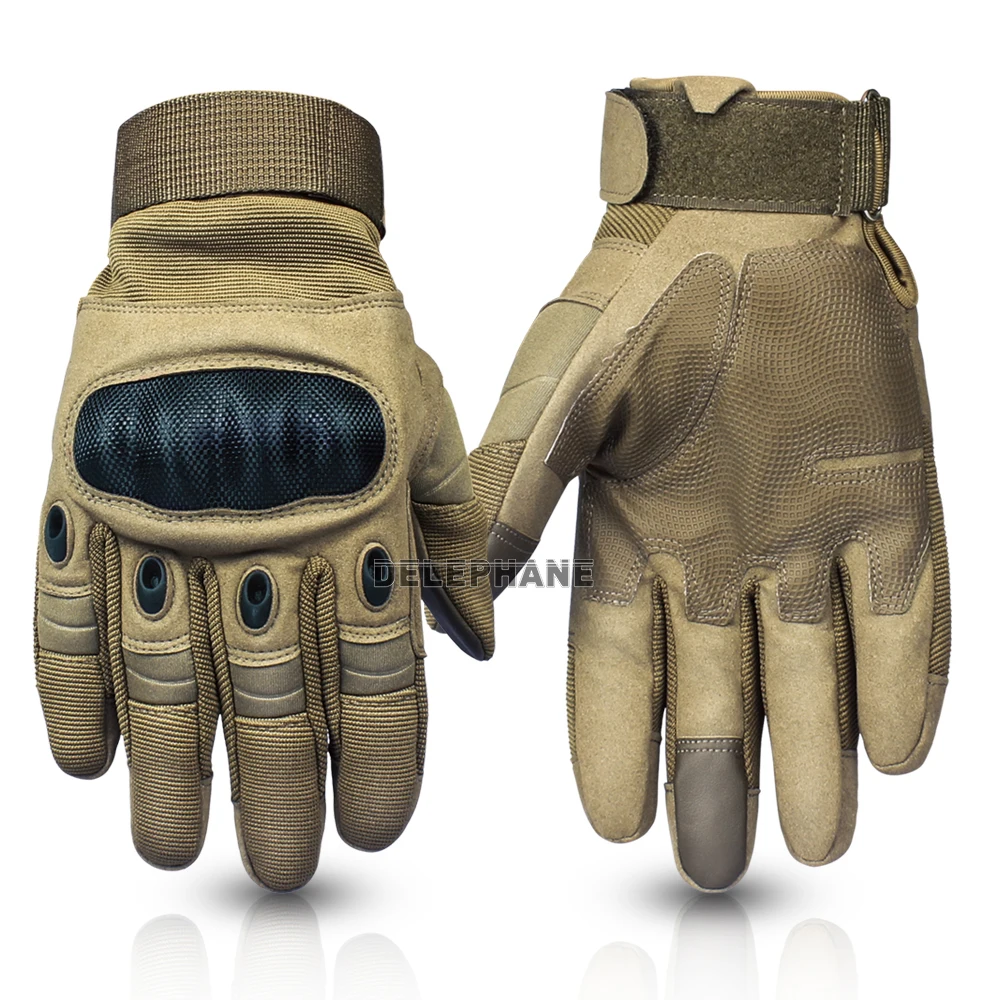 

Touch Screen Tactical Gloves Full Finger Motorcycle Gloves For Women Hard Knuckles Glove Motorcyclist Adults Fight Army Shooting
