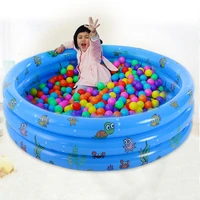 children inflatable swimming pool pvc kids bathing tub fun outdoor water play basin toys ocean balls container