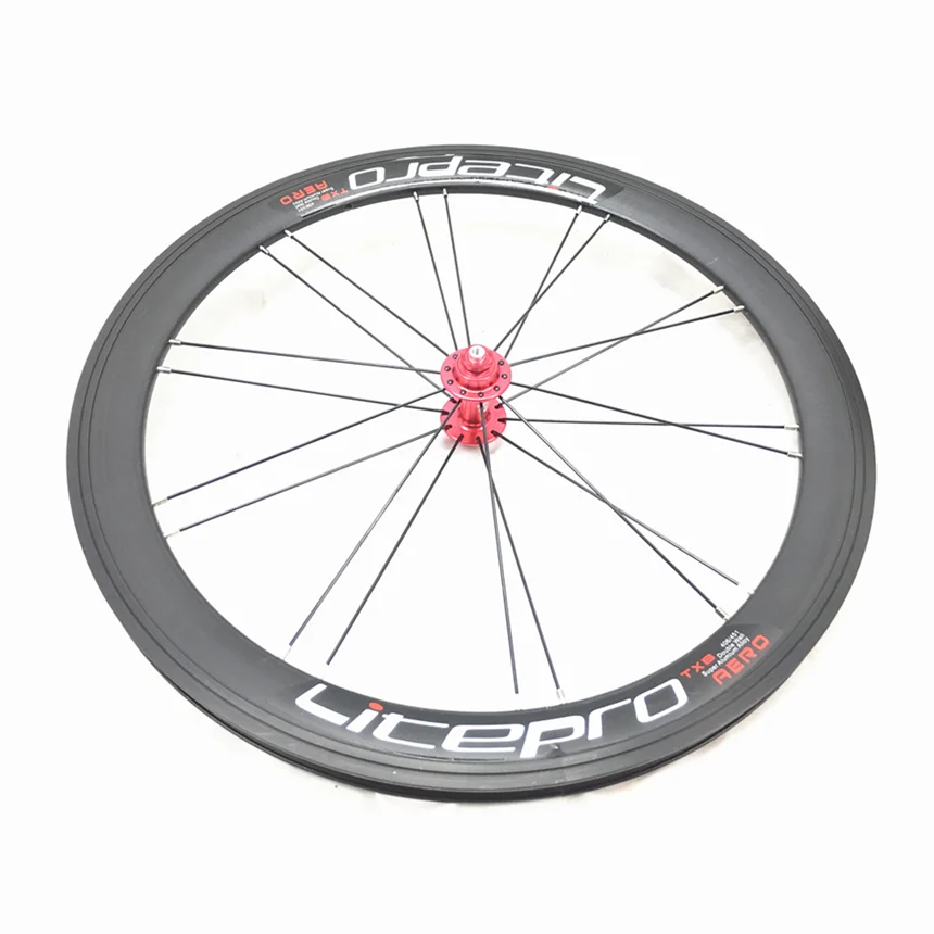 Verkauf Litepro AERO TXB 11Speed Laufradsatz Hohe Felge 20 Zoll 451 Disc V Brems Faltrad Räder Für Dahon Fnhon P8 Fahrrad