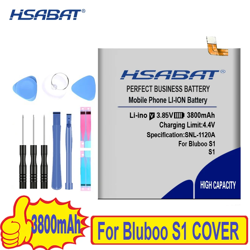 Топ бренд 100% новый аккумулятор 3800 мАч для аккумуляторов BLUBOO S1 + Бесплатный