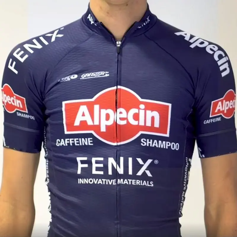 2020 команда Alpecin fenix Italia рукав лазерной резки Велоспорт Джерси Duick сухой Летний