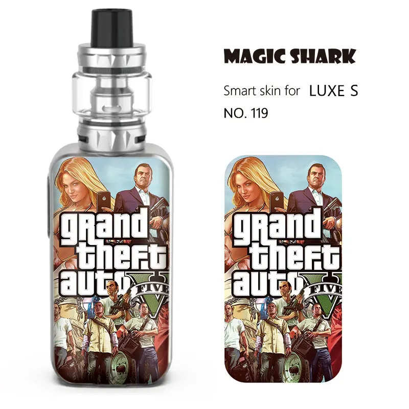 Magic Акула собака одежда Супергерои Тигр Бог Военная наклейка чехол с защитной