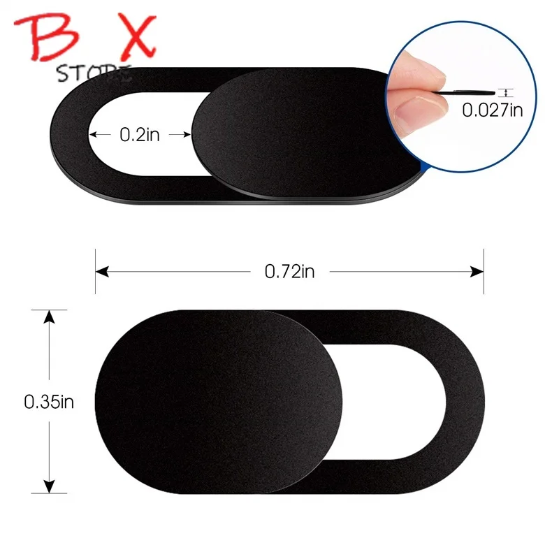 Крышка затвора для объектива веб-камеры iphone магнитный слайдер пластиковая