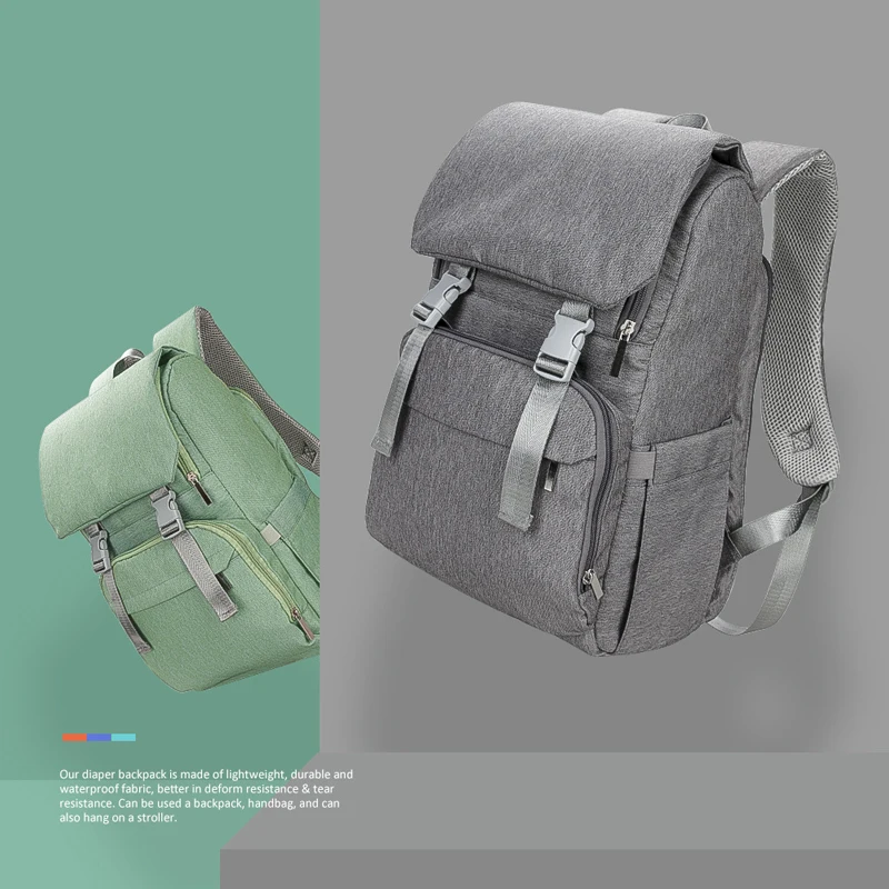 Водонепроницаемая сумка для подгузников, рюкзак, USB, детские сумки для мам, органайзер, сумка для подгузников, однотонная сумка для мам, бесп...