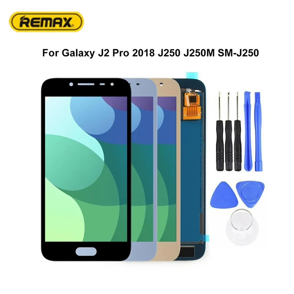 

Original LCD for Samsung Galaxy J2 Pro 2018 J250 J250m SM-J250 LCD Display Touch Screen Assembly Front Glass Replacement Kit