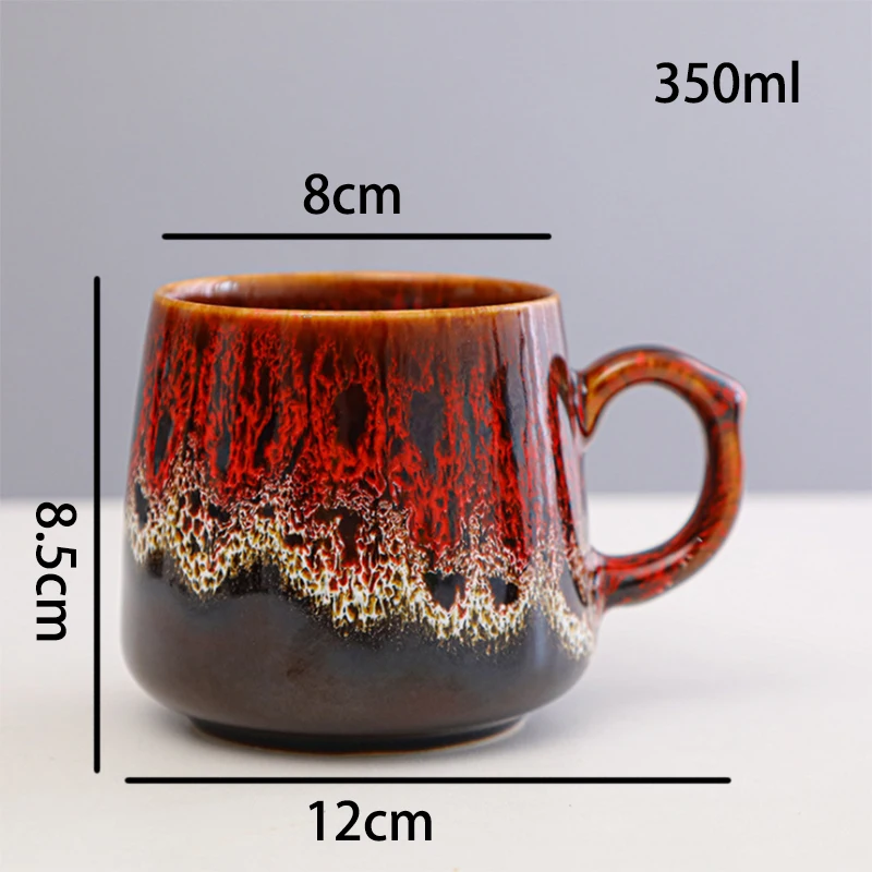 Креативные керамические кофейные кружки большие чашки персонализированные
