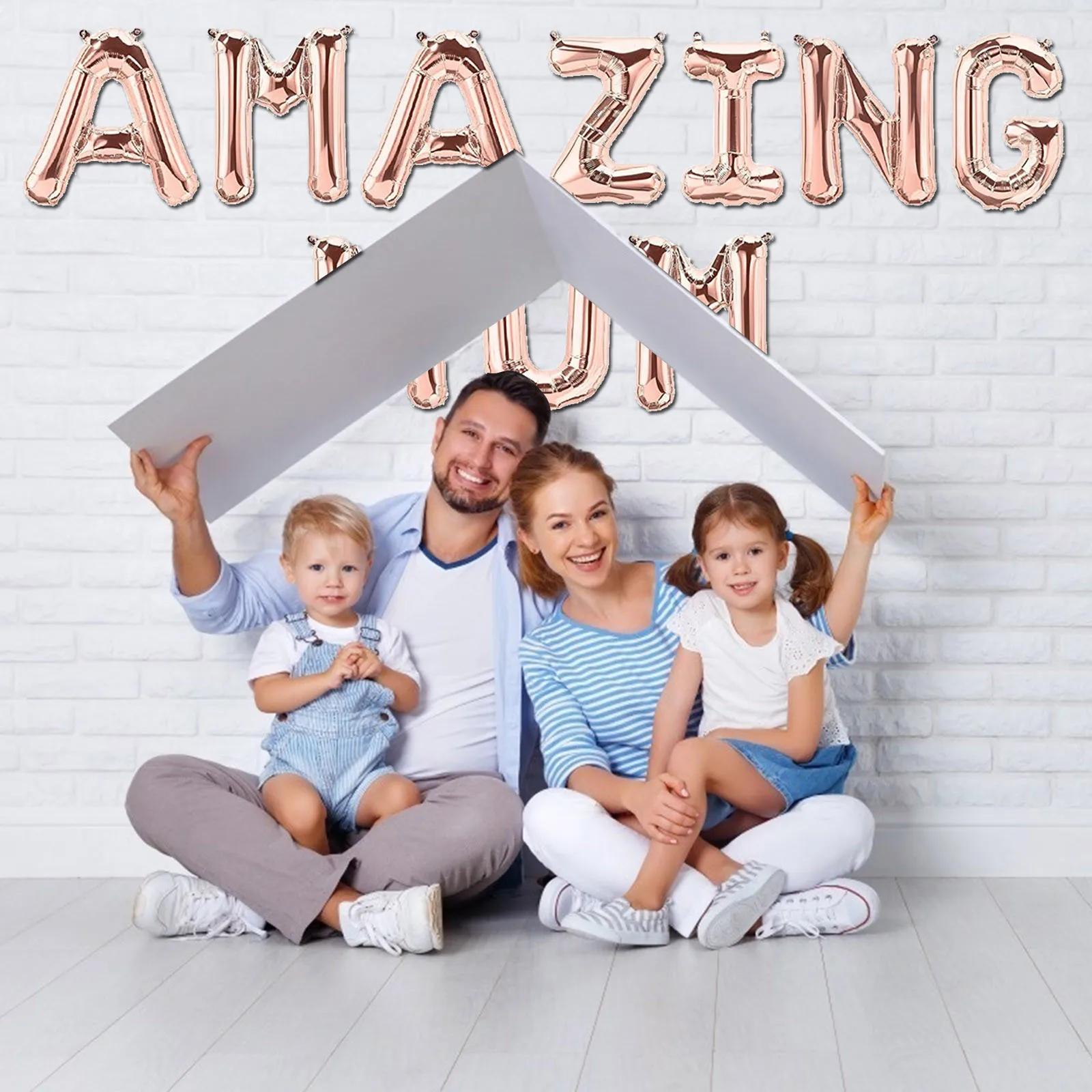 

16 Inch Mother's Day Decoration Balloon-best Mom-amazing Mom-super Mom Decoration 16inch Gold Letter Balloons Best Mom Ever