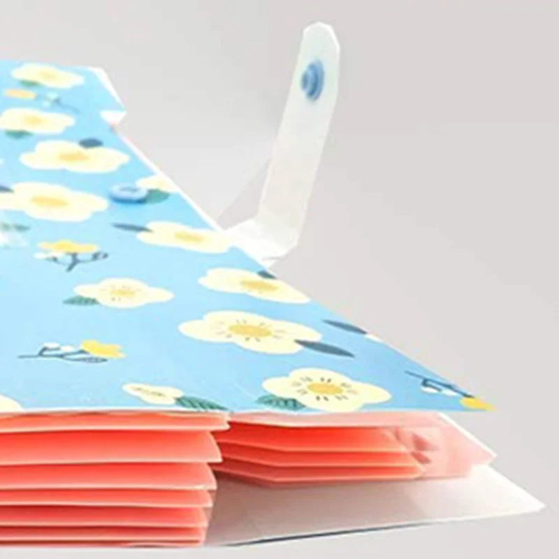 

Expanding File Folder - 6 Pack File Organizer with 5 Pockets Document Accordion Folder for School and Office