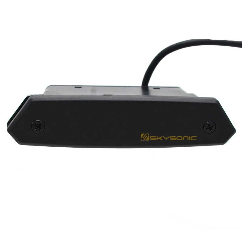 

SkySonic Preamp System T-901 Piezo Pickup, Pickup Volume 81-98mm Guitar Pick Holder with Sound Hole