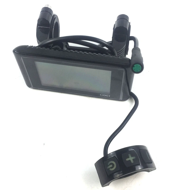 C961 Electric Bike LCD Display for BAFANG Bicycle Ebike BBS01 BBS02 Mid Drive Motor Modification Part | Спорт и развлечения