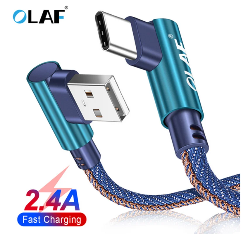 Кабель USB Type C OLAF для Samsung Note8 9 S8 Xiaomi Mi A1|Кабели мобильных телефонов| |