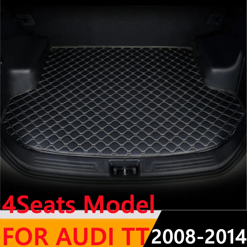 

Коврик Sinjayer для багажника автомобиля, водонепроницаемый коврик для багажника автомобиля, плоский коврик для груза, коврик, подкладка для AUDI...