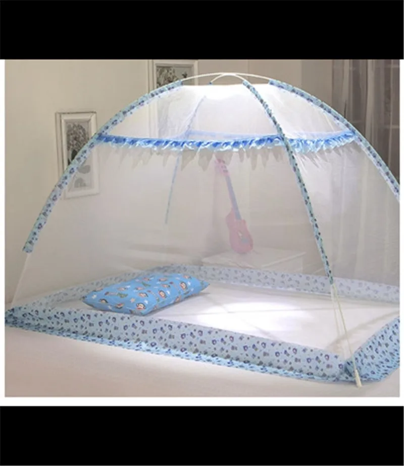 

1 Piece Baby Mosquito Net Mattress Pillow Summer Sleeping Mat Cooling Pillow 0-36 Month Foldable Baby Bedding Crib With Netting