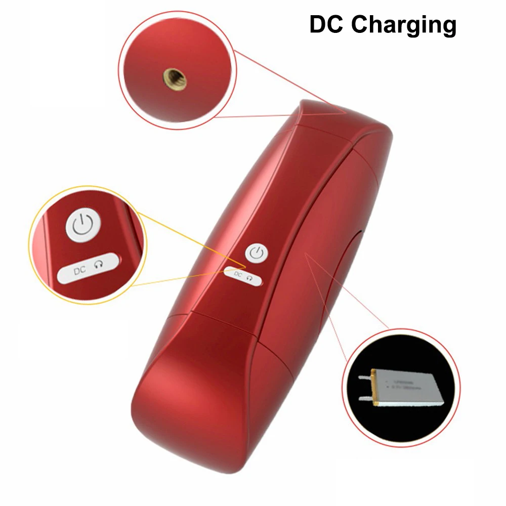 Мужской мастурбатор с воздушными камерами “Вибрационный сосать пенис Massagor