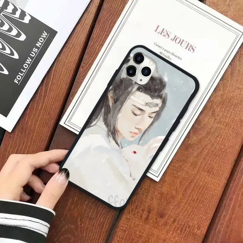 

The Untamed WangXian Bunnies Phone Case for iPhone 11 12 pro XS MAX 8 7 6 6S Plus X 5S SE 2020 XR