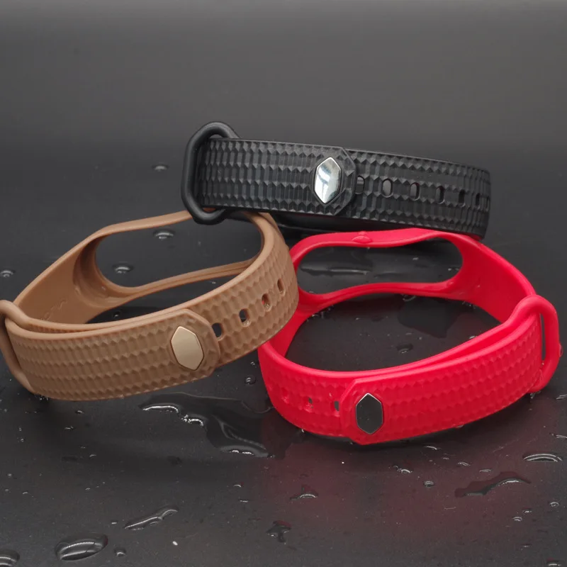 Сменный ремешок для Xiaomi mi Band 4 3 умный Браслет Силиконовый band сменный ремень умные