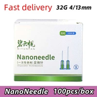 needle piercing transparent syringe injection glue clear tip cap forpharmaceutical injection needle 32g 4mm