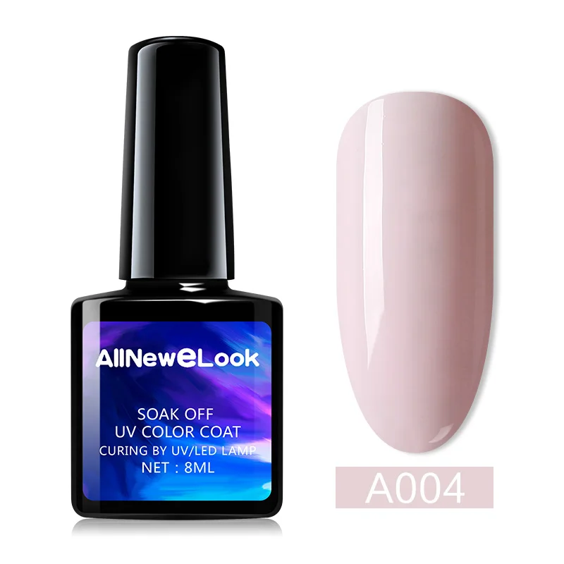 004 Allnewelook летний Гель-лак для ногтей желтый Полупостоянный цветной стойкий 8 мл замачиваемый УФ-Гель-лак УФ светодиодный грунтовка для ногтей - Цвет: 004