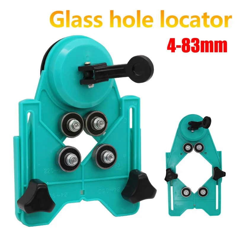 New Adjustable 4-83mm Diamond Drill Bit Tile Glass Hole Saw Core Guide With Vacuum Base Sucker openings Locator | Дом и сад