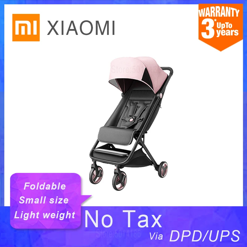 XIAOMI MIJIA MITU Складная коляска коляски 3 в 1 Портативный Легкий амортизатор Алюминиевая тележка четыре коляска на колесиках путешествия самолет коляска детская