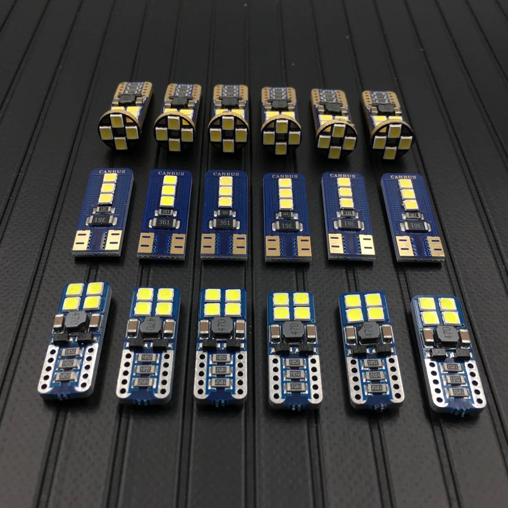 T10 wy5w canbus безотказная светодиодная лампа 3030 smd световой индикатор автомобиля w5w 194 поворотная сигнальная лампа OBD без прибора ошибки габаритная лампа