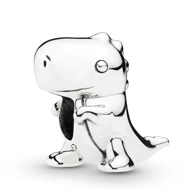 Couqcy друг навеки динозавр Dino обезьяна очарование DIY Бусины Подходят Для женщин браслет Pandora, браслет, сделай сам, ювелирное изделие с изображением кулон