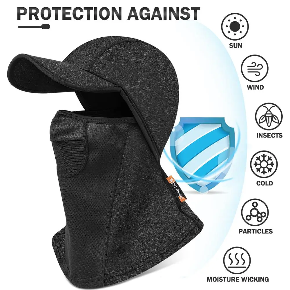 Для велоспорта одежда для Кепки велосипед уход за кожей лица крышка шею мужчин