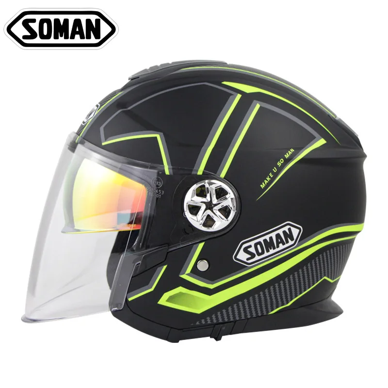 

Мотоциклетный шлем с откидной крышкой, защитное снаряжение для мужчин и женщин, с двойными линзами