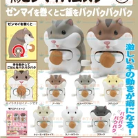 japanese kitan capsule toys gashapon clockwork wind up animal model decoration eating hamster collection gifts