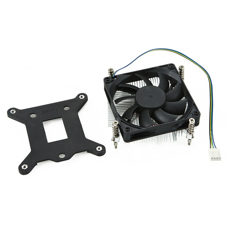 PWM Temperature Control CPU Cooler HTPC Mini Case Intelligent Silent Cooling Fan | Дом и сад