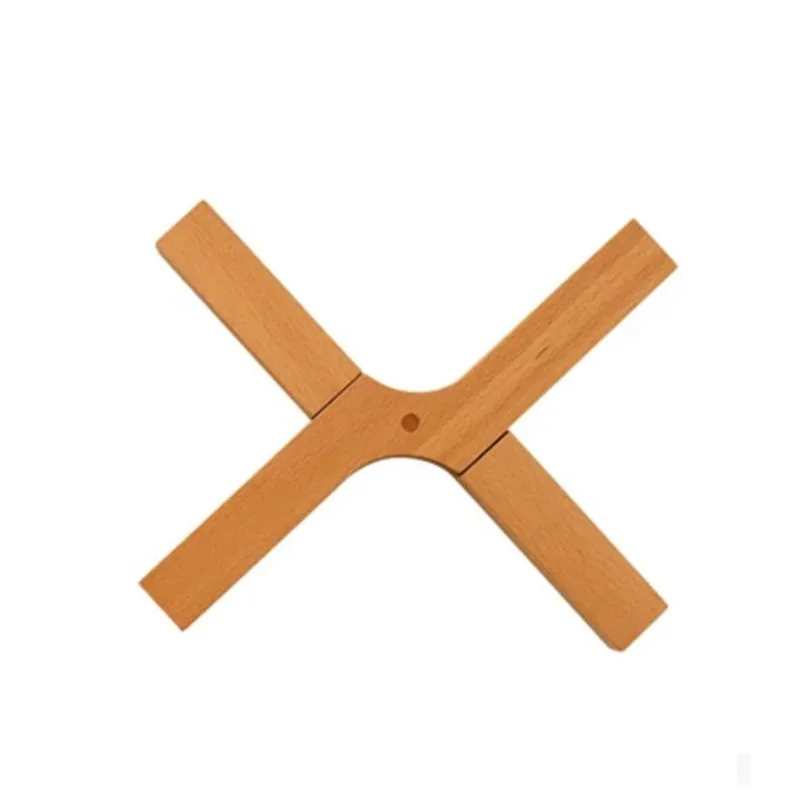 Деревянный штатив домашняя кухня бамбуковые Горячие прокладки с теплоизоляцией