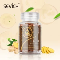 sevich 30pcsbottle hair vitamin capsule ginger serum anti hair loss nourishing repair treatment damaged hair growth capsule