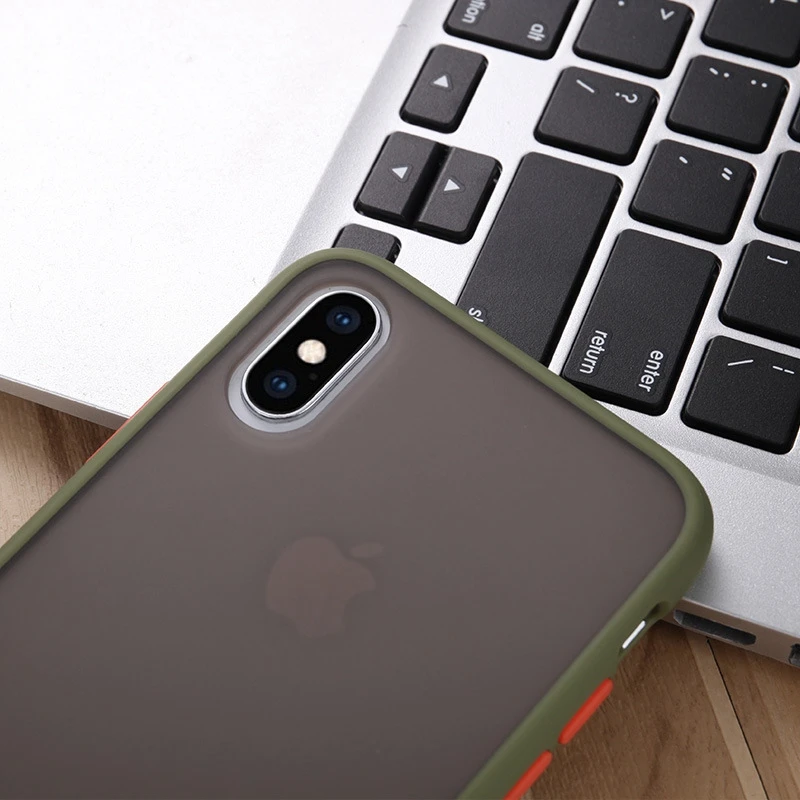 Прозрачный противоударный чехол для телефона iPhone 11 Pro Max X XR Xs Max, мягкий ТПУ Простой Прозрачный чехол для iPhone 6 6S 7 8 Plus, чехол